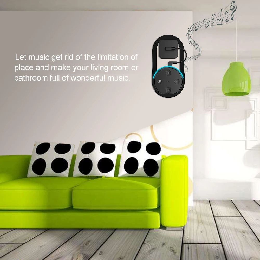 Настенный держатель для динамиков и колонок подставка Amazon Echo Dot 1 го поколения