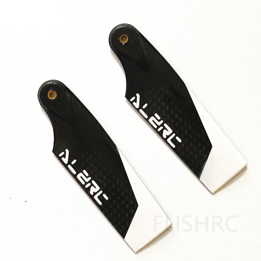ALZRC-505 500 S Запчасти для вертолета Devil 505 быстрая Хвостовая лопасть из углеродного волокна-80 мм подходит для SAB 500 Sport D505F63