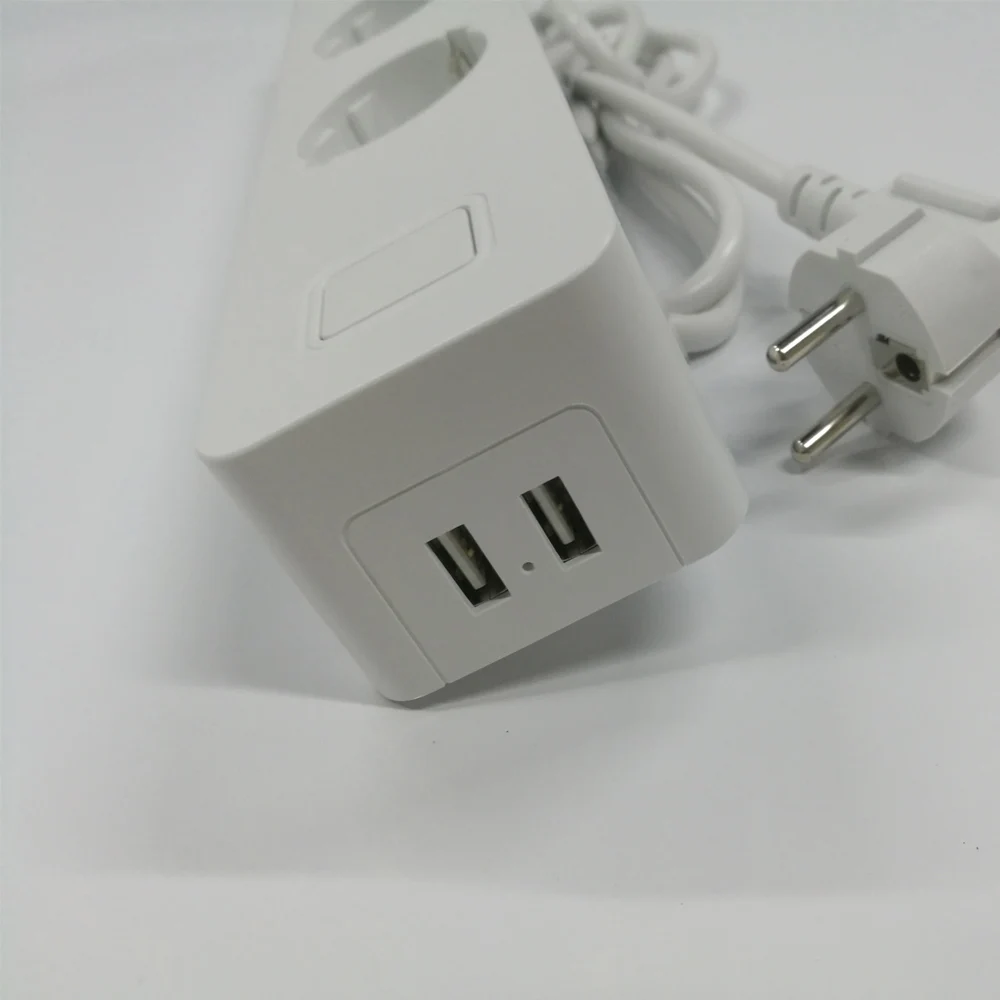 Умная ШТЕПСЕЛЬНАЯ Розетка Wifi с поддержкой приложения Tuya умная лента питания |
