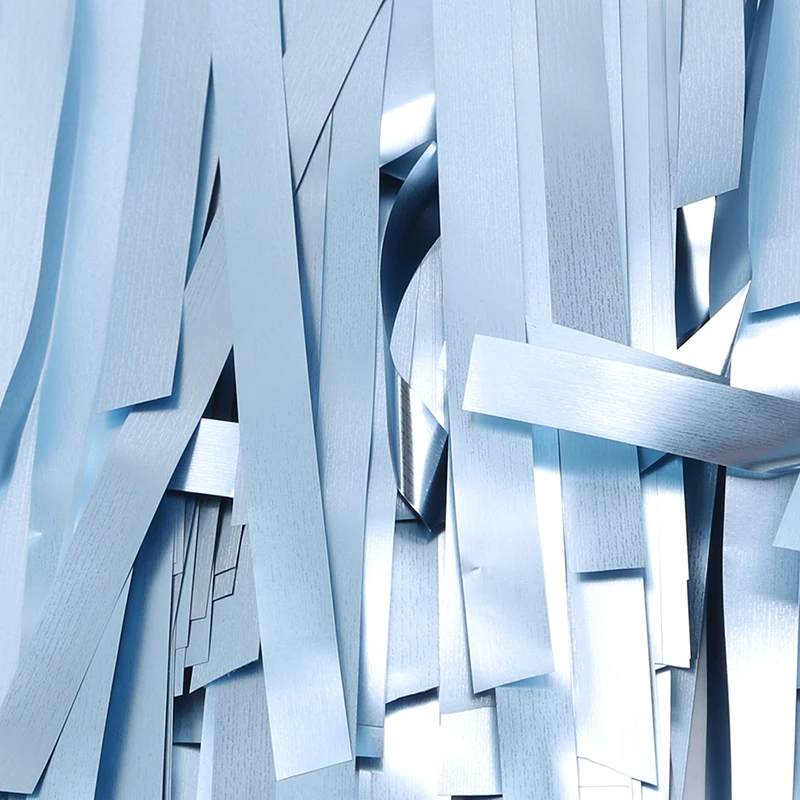 Золотая серебряная розовая синяя матовая металлическая занавеска с бахромой