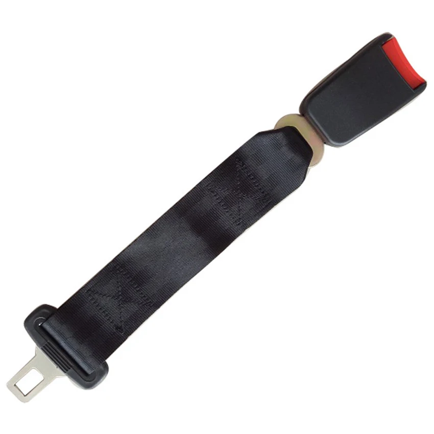 Car Seat Belt Extension Belt 36cm Seat Belt Extender Universal Safety Belt Extender Extension Buckle d ring anchor aluminum safety buckle protection automobile connection seat belt