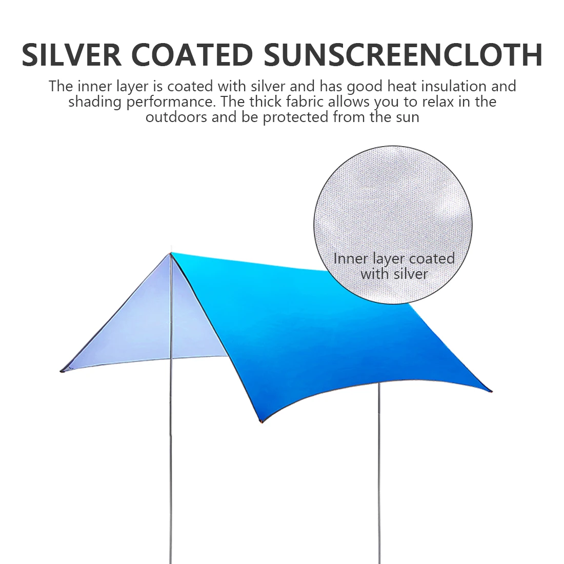 4x4 м водонепроницаемый солнцезащитный укрытие треугольный козырек наружный тент