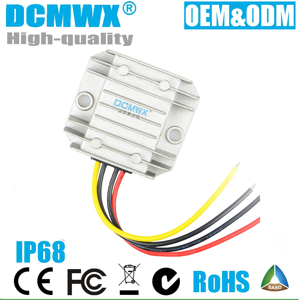 Понижающий преобразователь напряжения постоянного тока 36 В 48 в 5 автомобильный