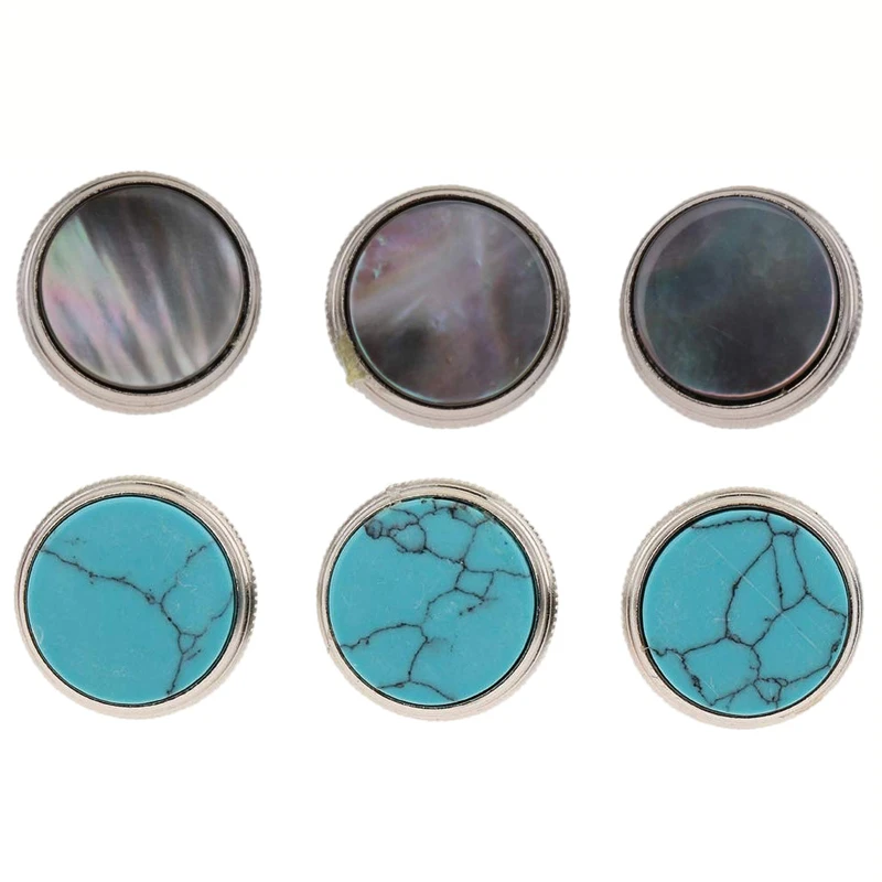 6 шт. трубные кнопки клапан колпачок винт крышка для музыкальных басов инструмент