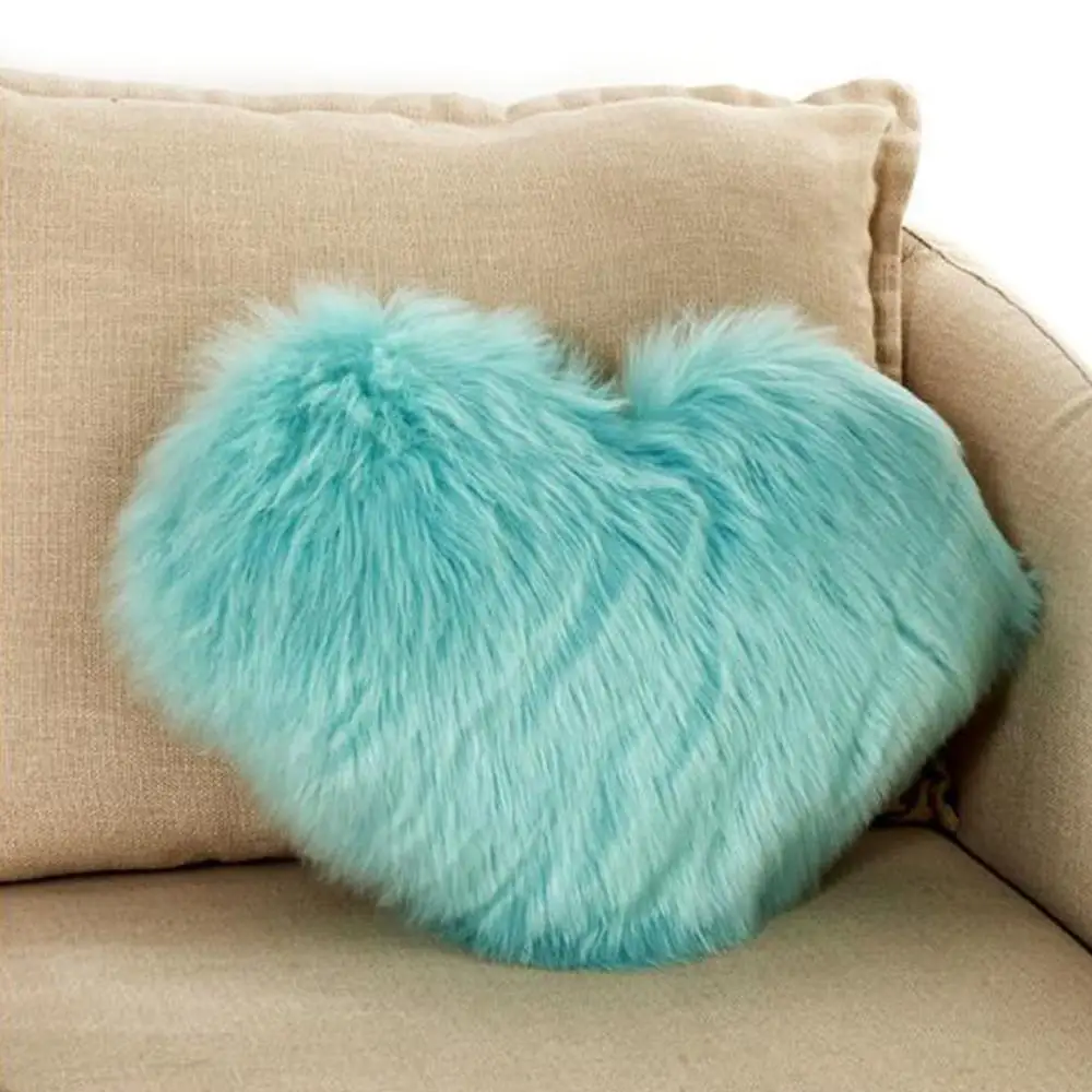 Чехол наволочка в форме сердца с застежкой молнией|Наволочки| |