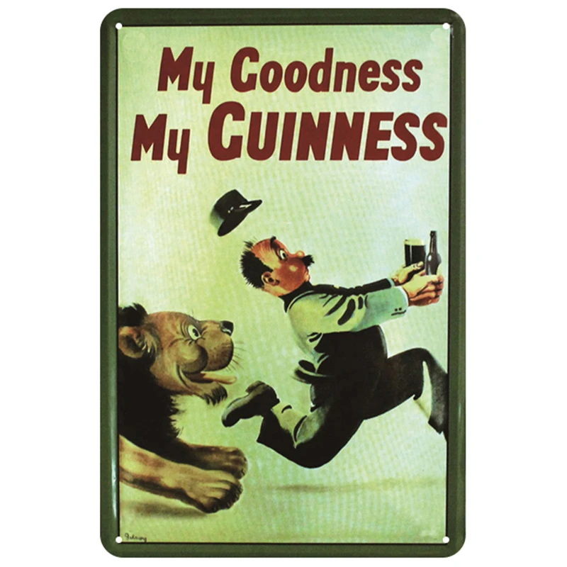 Guinness табличка, металлическая винтажная жестяная вывеска, булавка, потертый шик, Декор, винтажные металлические знаки, украшение для бара, металлический плакат для паба, металлическая пластина