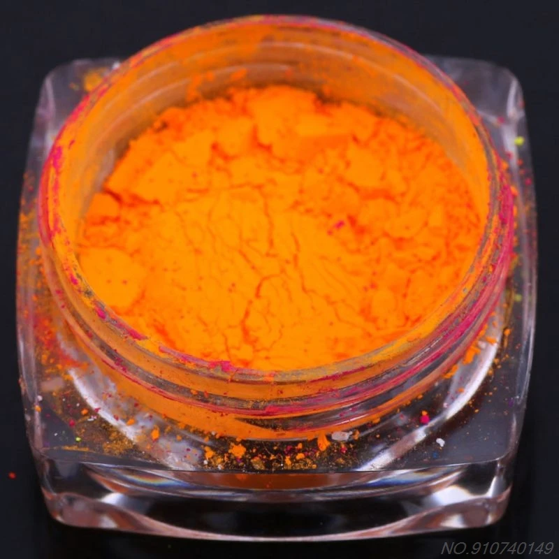 

12Pcs Fluorescent UV Pigment Powder Black Light Reactive Luminous Glow in the Dark Resin Pigment Kit Making Tool D08 20 Dropship