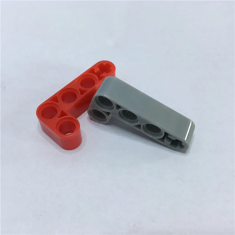 

100pcs Bulk Parts High-tech Bricks Mechanical 2X4 L-Shape Axis Thick Hole Arm Bolt Building Blocks MOC Toys for Children 32140