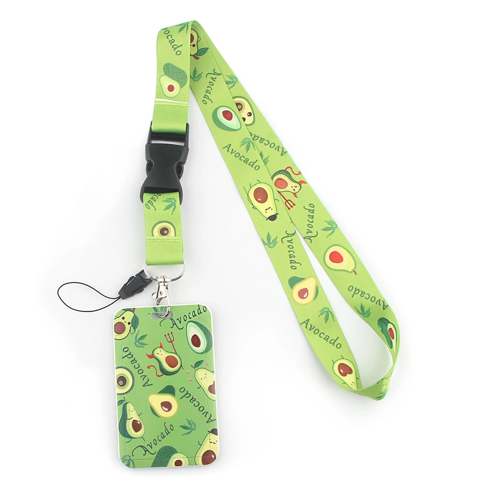 

HJ99 Sunflower Flowewr Card Cover Business Card With Lanyard ID Card Pass Mobile Phone USB Badge Holder Key Strap For Girl