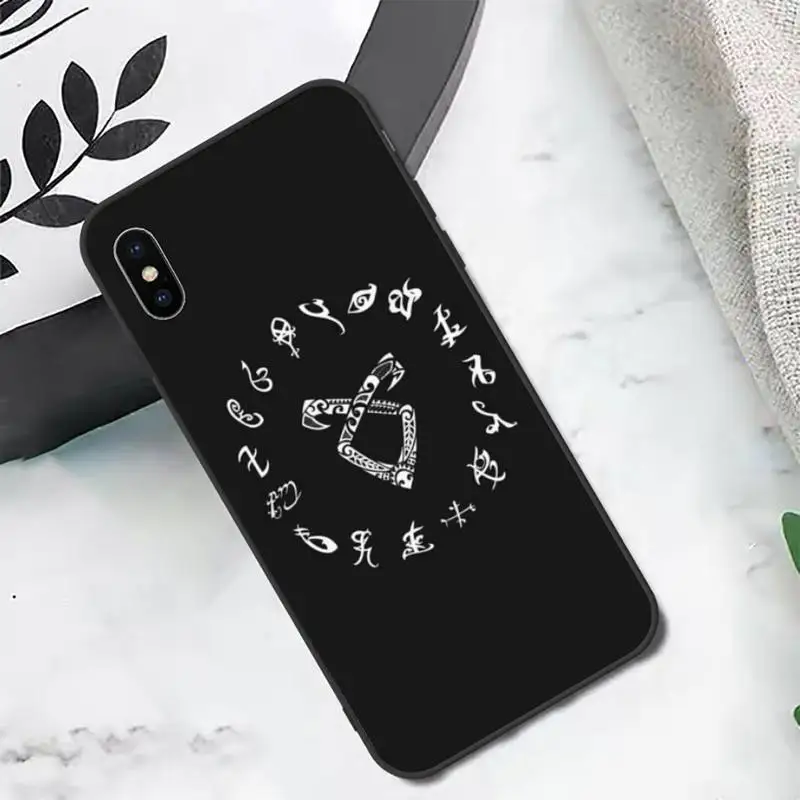 

Series Shadowhunters TV Phone Case for iPhone 11 12 pro XS MAX 8 7 6 6S Plus X 5S SE 2020 XR mini