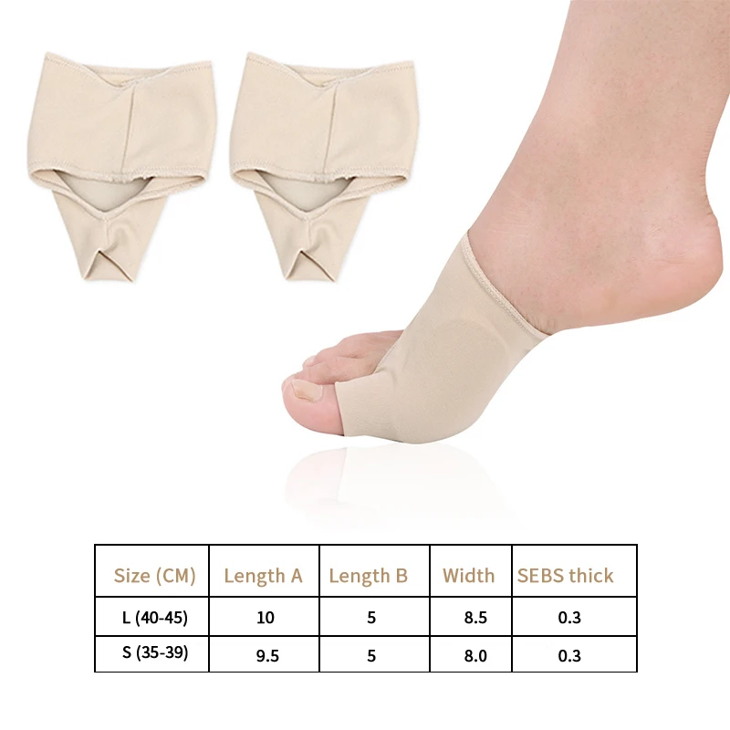 

1 пара Thumb hallux стопа с вальгусной деформацией Скоба Поддержка мягкого Bunion протектор Выпрямитель для пальцев ног силиконовый сепаратор корре...