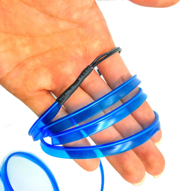 Автомобильный светодиодный украшения светильник 12V 2 м Гибкий неоновый