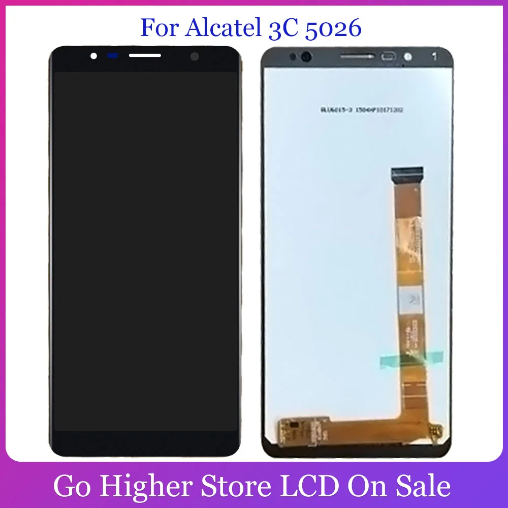 Для Alcatel 3C 5026 Lcd OT5026 5026A 5026D ЖК-дисплей дигитайзер экран Сенсорное Стекло в сборе |
