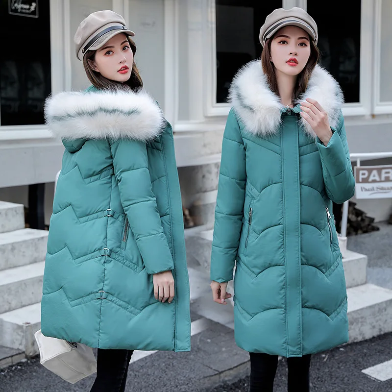 Зимняя куртка женская зимняя Женская средней длины Корейская версия Новый