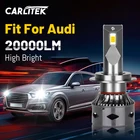 Carlitek 20000LM H8 светодиодный налобный фонарь H7 H11 H9 9005 9006 HB3 HB4 CSP светодиодный Canbus без ошибок для audi a3 b8 a4 a5 a6 c7 b6 q5 q7 a1 q3