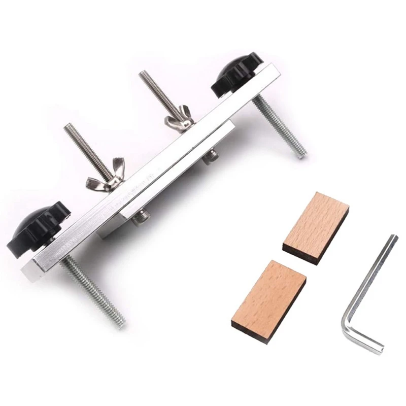 

Metal Guitar Bridge Clamp Stainless Steel Guitar Bridge Bonding Tool for Luthiers Guitar Accessories