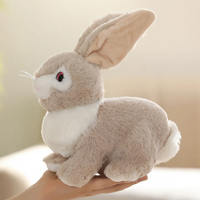 

32/40cm simulation plush rabbit Juguetes de peluche de simulaciÃ³n realistic plush animal home decoration, children's pet toy