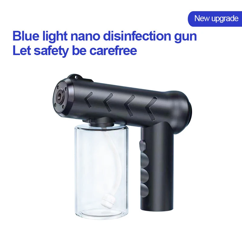 

Garden Accessories 380ml Blue Light Wireless Nano Steam Atomizer Fogger Disinfection Water Sprayer Machine Steam Spray Guns