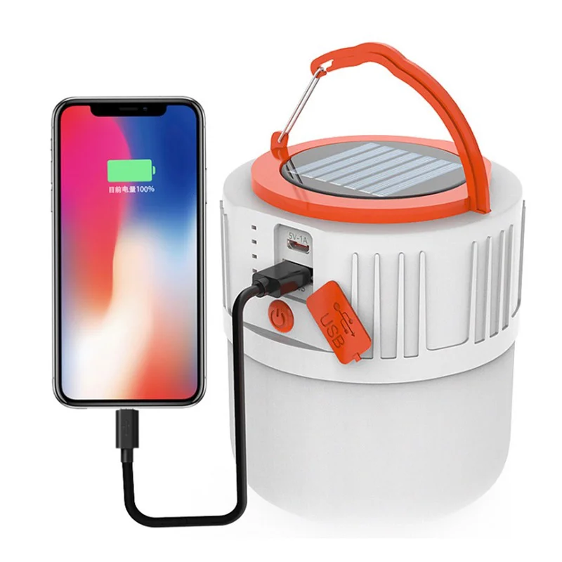 

Multifunction Solar Colorful Camping Lights Portable Home Lighting Waterproof Luminous RED Led Light solar lights Tent lamp