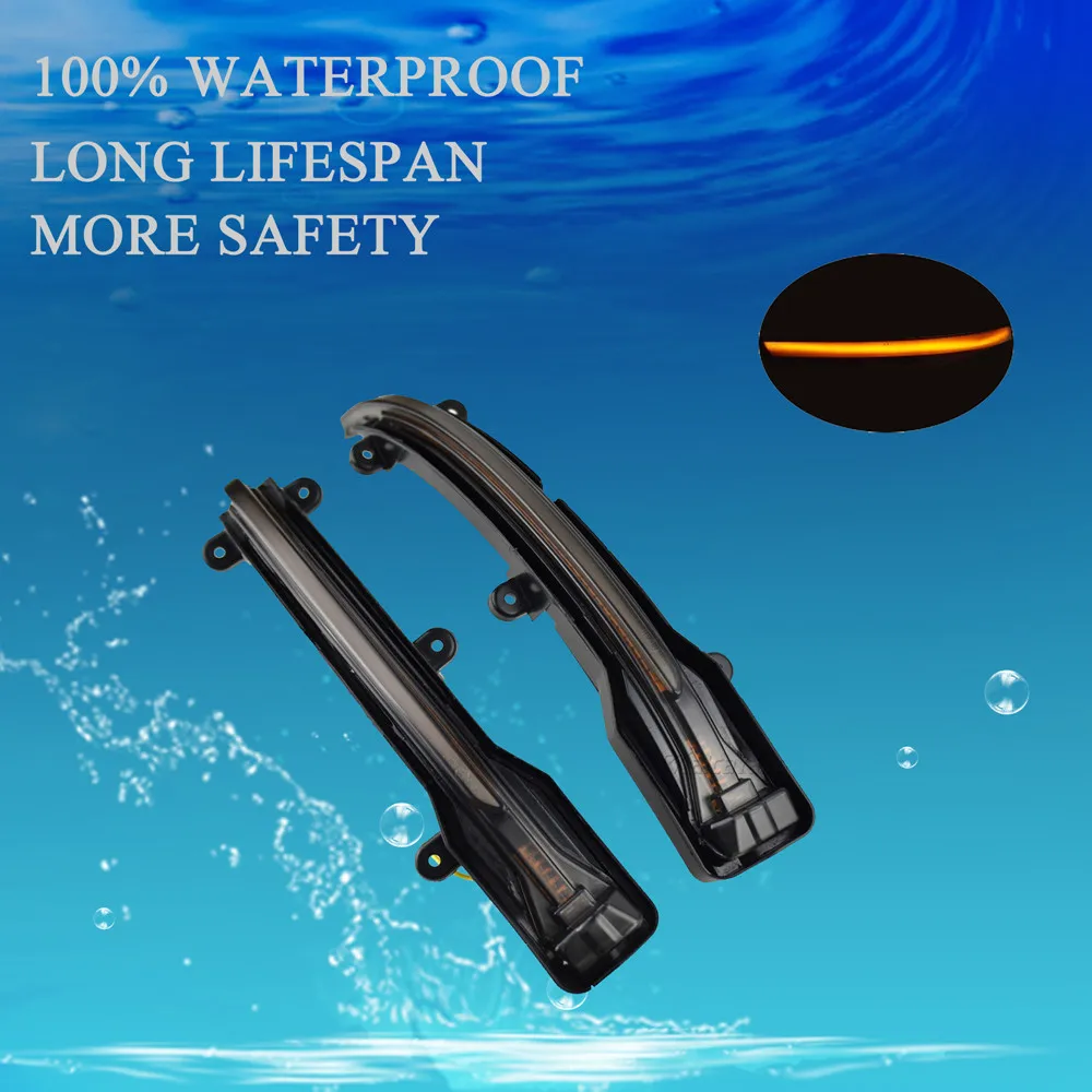 Светодиодный Динамический указатель поворота боковой зеркальный световой