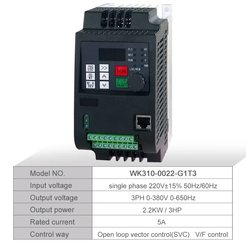 4 кВт 220 В до 380 в переменный ток Частотный Привод VFD инвертор для 4.0KW шпинделя 4000 Вт