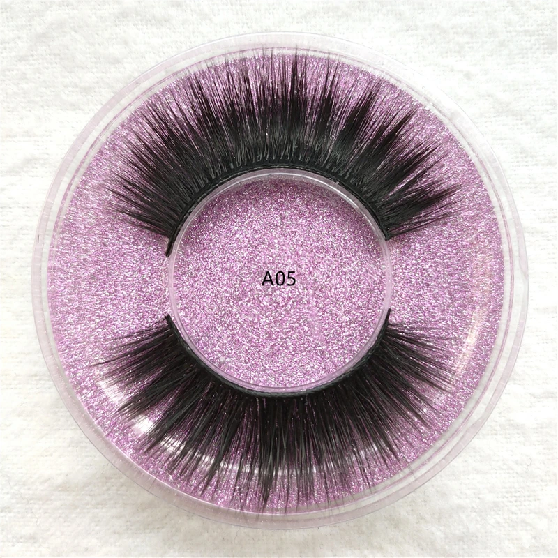 

1 pairs natural false eyelashes fake lashes long makeup eyelash extension mink eyelashes for beauty