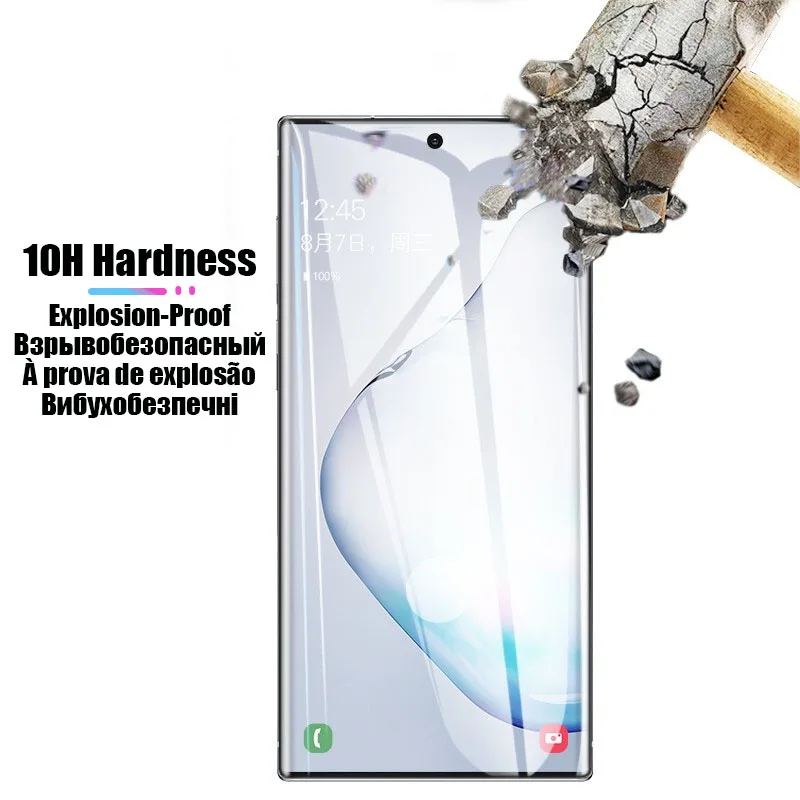 Гидрогелевая пленка 22D для Samsung Galaxy A50 A10 Note 8 9 10 Plus не стеклянная Защитная экрана S10