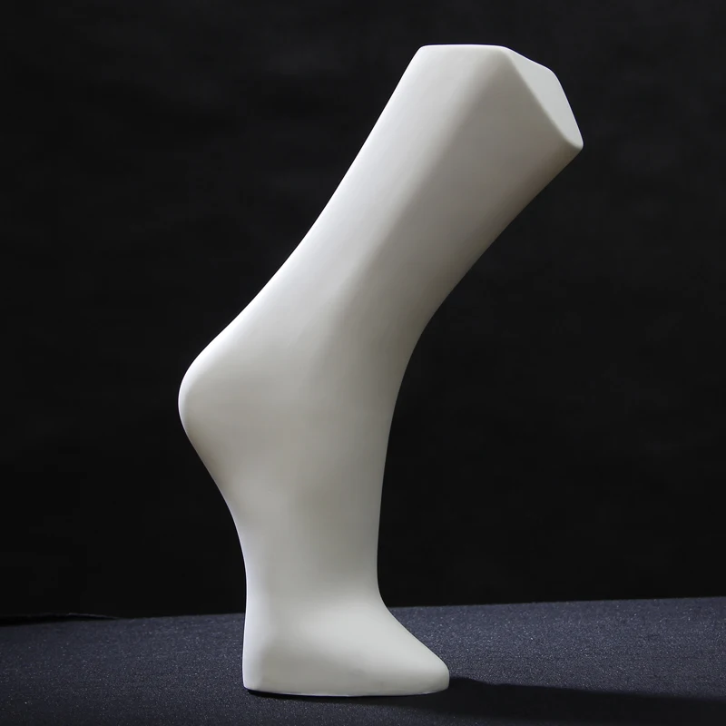 Adult foot display mold white black color matte socks manikin feet home DIY accessories Abstract model | Дом и сад