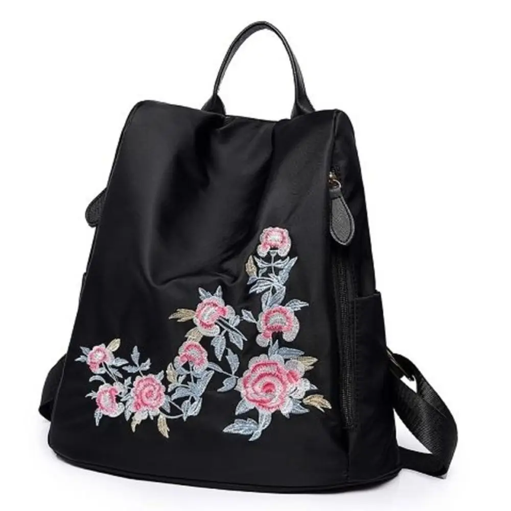 

Female Backpack Purse for Women Luxury Classic Black Casual Fashionable School Bags for Teenage Girls Mochila Bookbags