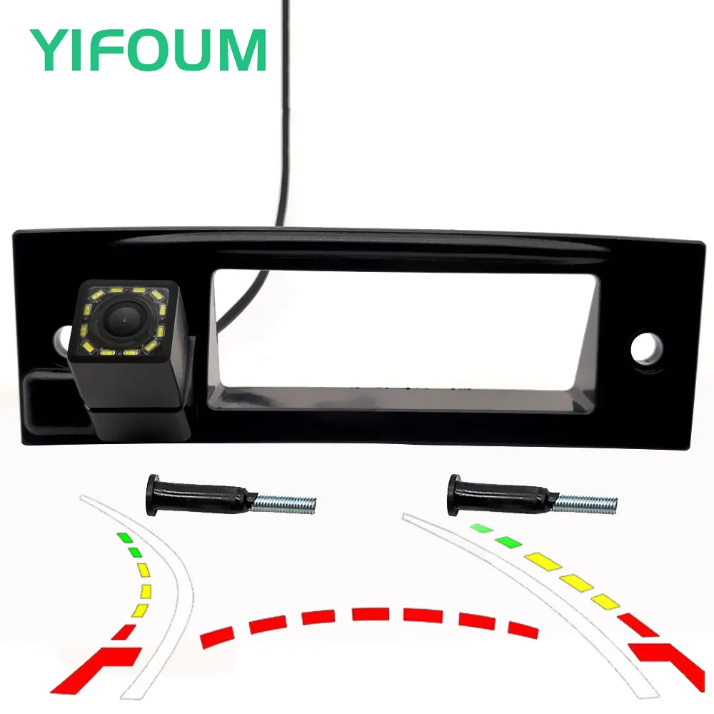 

YIFOUM HD Dynamic Trajectory Tracks Car Rear View Backup Parking Camera For Chevrolet Cruze Sedan 2015 2016 2017 2018