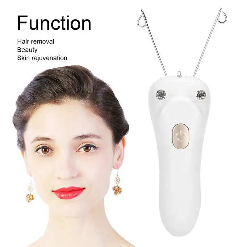 

Wax Strips Wax Strips For Hair Removal USB Charging Electric Cotton Thread Epilator Facial Body Hair Removal Machine Device