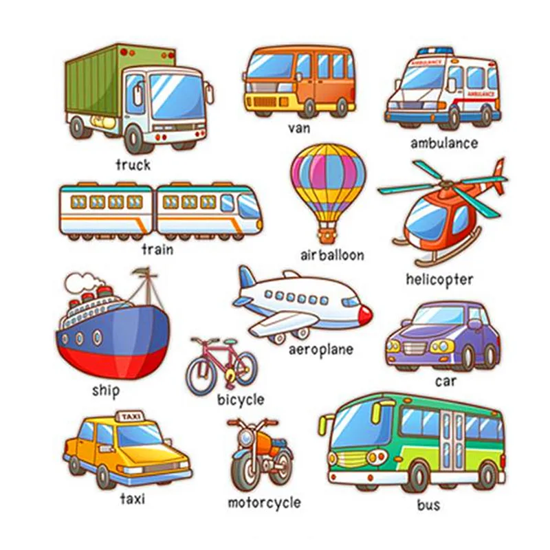 Нашивки наклейки на одежду с изображением автобуса вертолета машины скорой