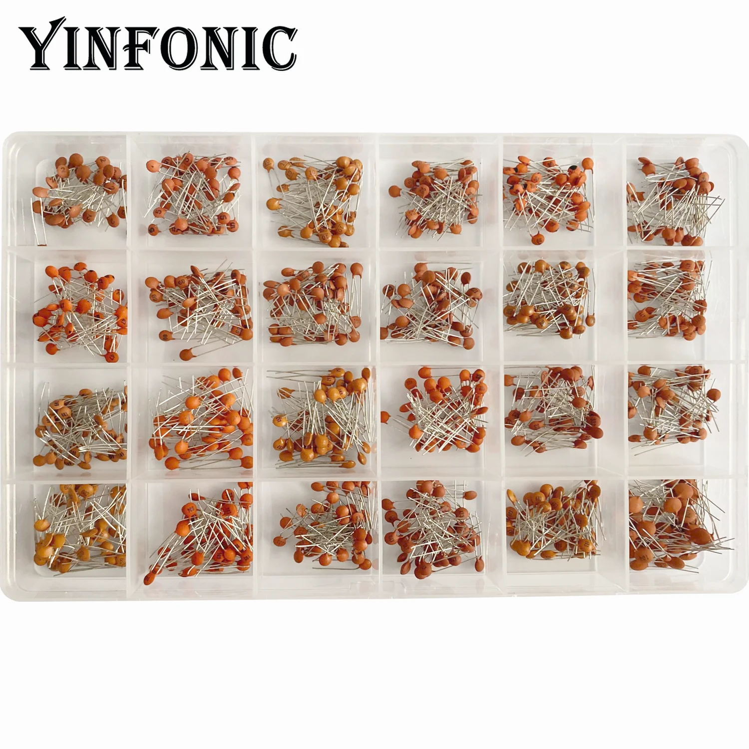 24 значения x 40 шт. набор магнитных керамических диэлектрических конденсаторов 2