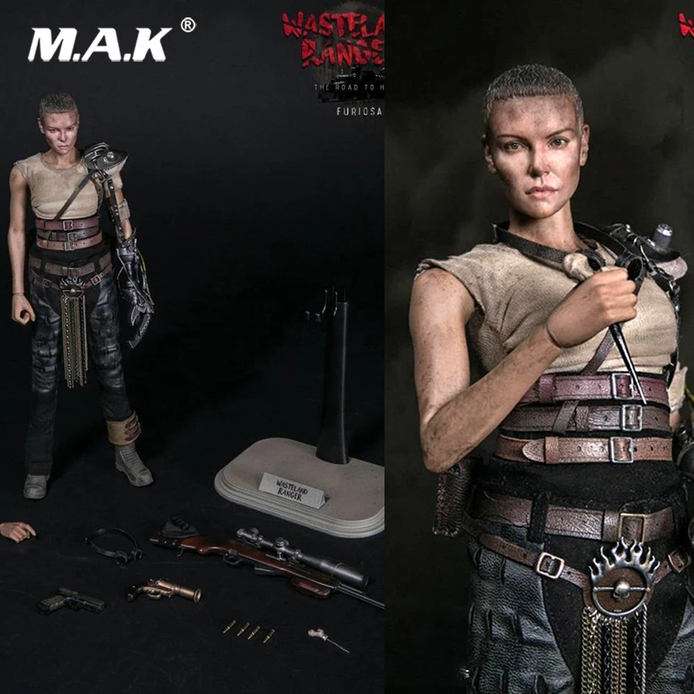 1/6 полный набор женский фигурку аксессуар VM 020 пустыни Ranger The Road to Hell Furiosa рисунок