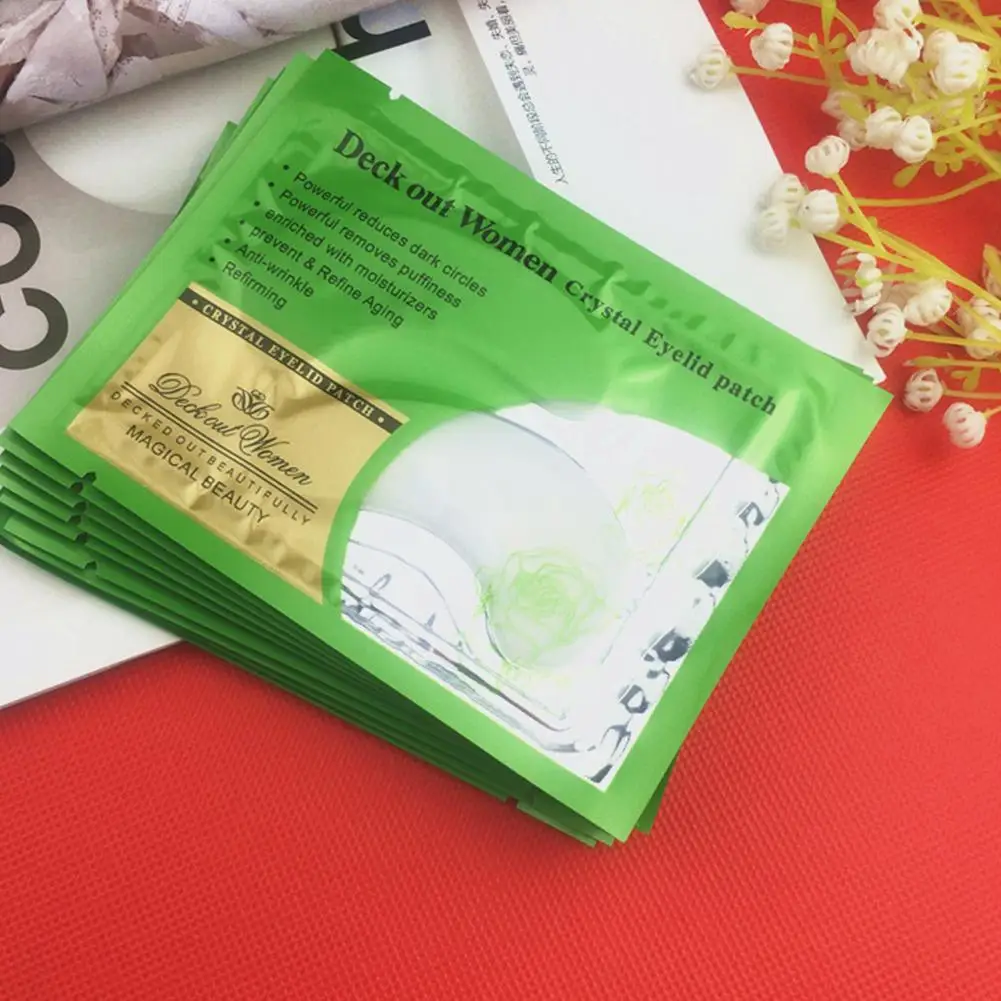 

5 Pairs Jelly Collagen Eye Masks Patches Reduce Wrinkles Bags Dark Eye Mask Anti-Aging Dark Circles Acne Beauty Skin Care Eye