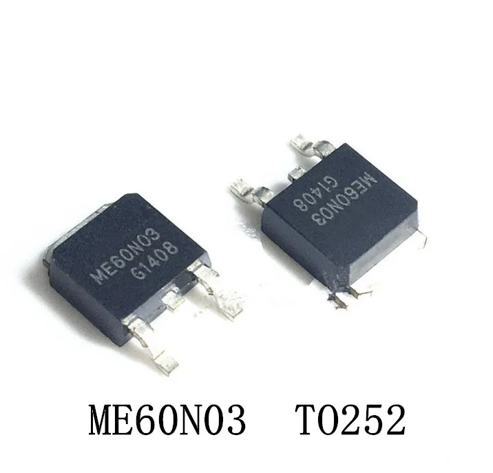

20pcs/lot 100% NEW 60N03 ME60N03L ME60N03A FQD60N03L ME60N03 TO-252 In Stock