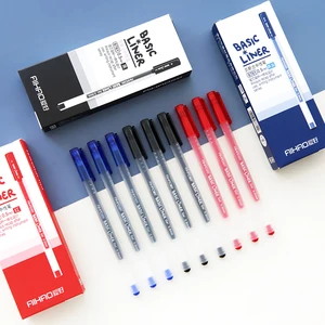 Шариковая ручка с гелевыми чернилами, 0,5 мм, 12 шт