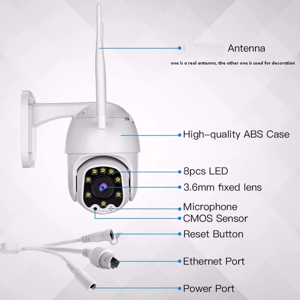 

EVKVO 3G 4G Camera 3MP HD PTZ Camera Wireless GSM SIM Card WIFI IP Camera Security Outdoor CCTV P2P Surveillance Camera CamHi