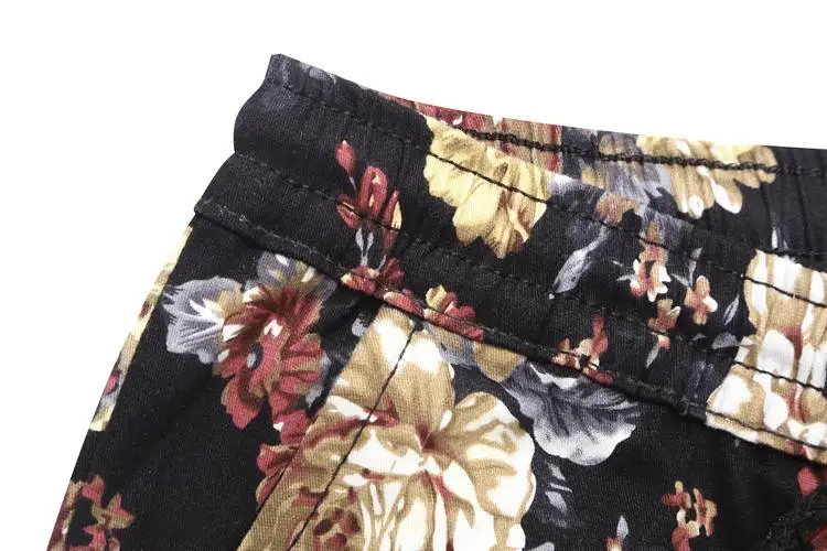 Outwear Harem pants Sweatpants Floral print Fashion Flower Pants Men's Casual Trousers Men Slim Fit New | Мужская одежда