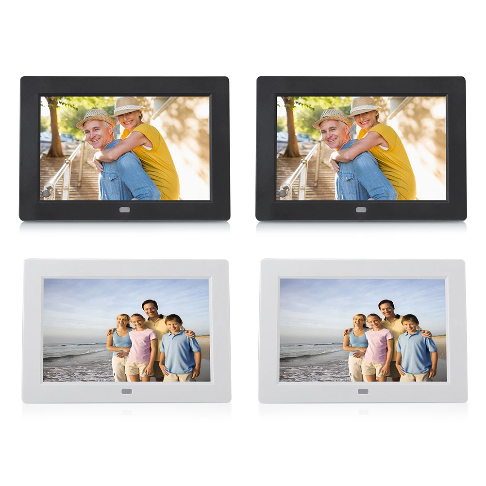 

8 Inch Hd Digital Photo Frame Led Electronic Photo Album 1280x800 Picture Frame With Remote Control Music Video Playing Clock