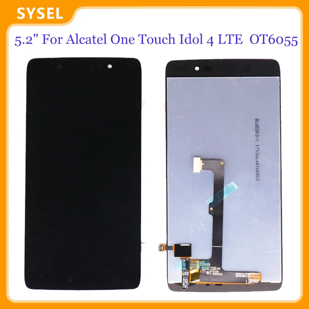 ЖК-дисплей 5 2 дюйма для Alcatel One Touch Idol 4 LTE Lcd OT6055 6055P 6055K 6055Y 6055 дисплей с дигитайзером