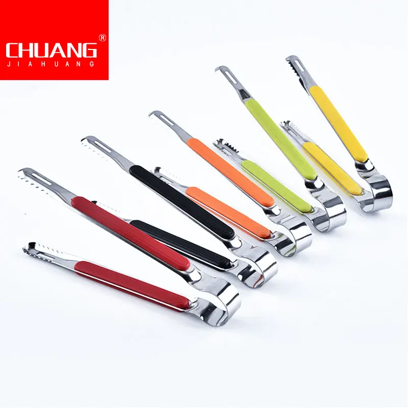 1 шт. Щипцы из нержавеющей стали с зажимом для льда барбекю вечерние щипцы зажим