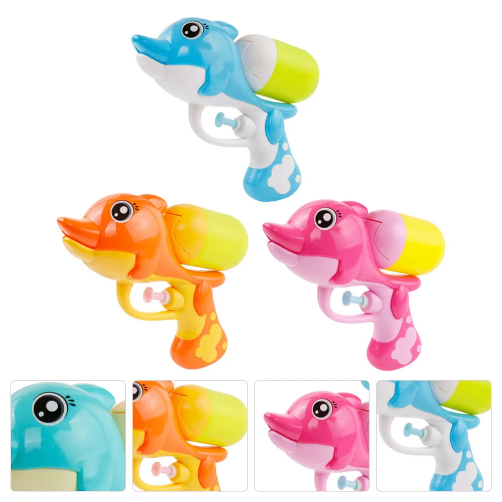 

3pcs Mini Animal Water Summer Pool Dolphin Water Shooter Toys