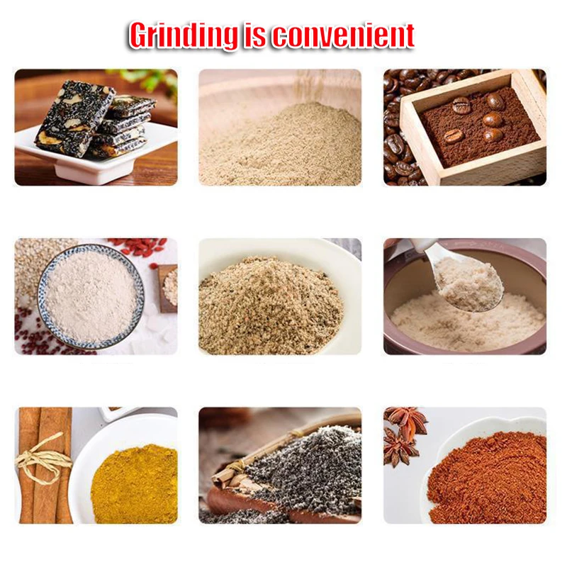 

Stainless Steel Spice Grinder Portable Household Pepper Seasoning Coffee Crusher Multifunctional Kitchen Gadgets YA88