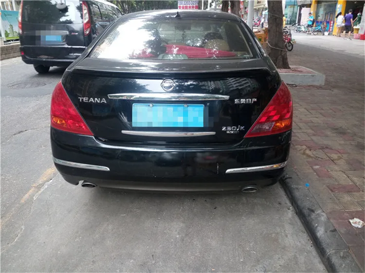 Спойлер для Altima 2008 2012 Nissan спойлер из АБС пластика заднее крыло автомобиля цветной