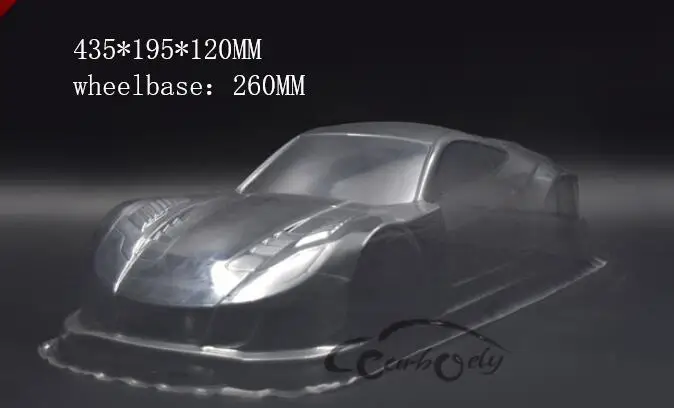 1/10 Масштаб RC Drift Onroad внутренний корпус 1966 Ford Mustang GT 200 мм для HPI KYOSHO TAMIYA HSP REDCAT FS YOMAKO CC01 hRAXXAS - Цвет: GT-002