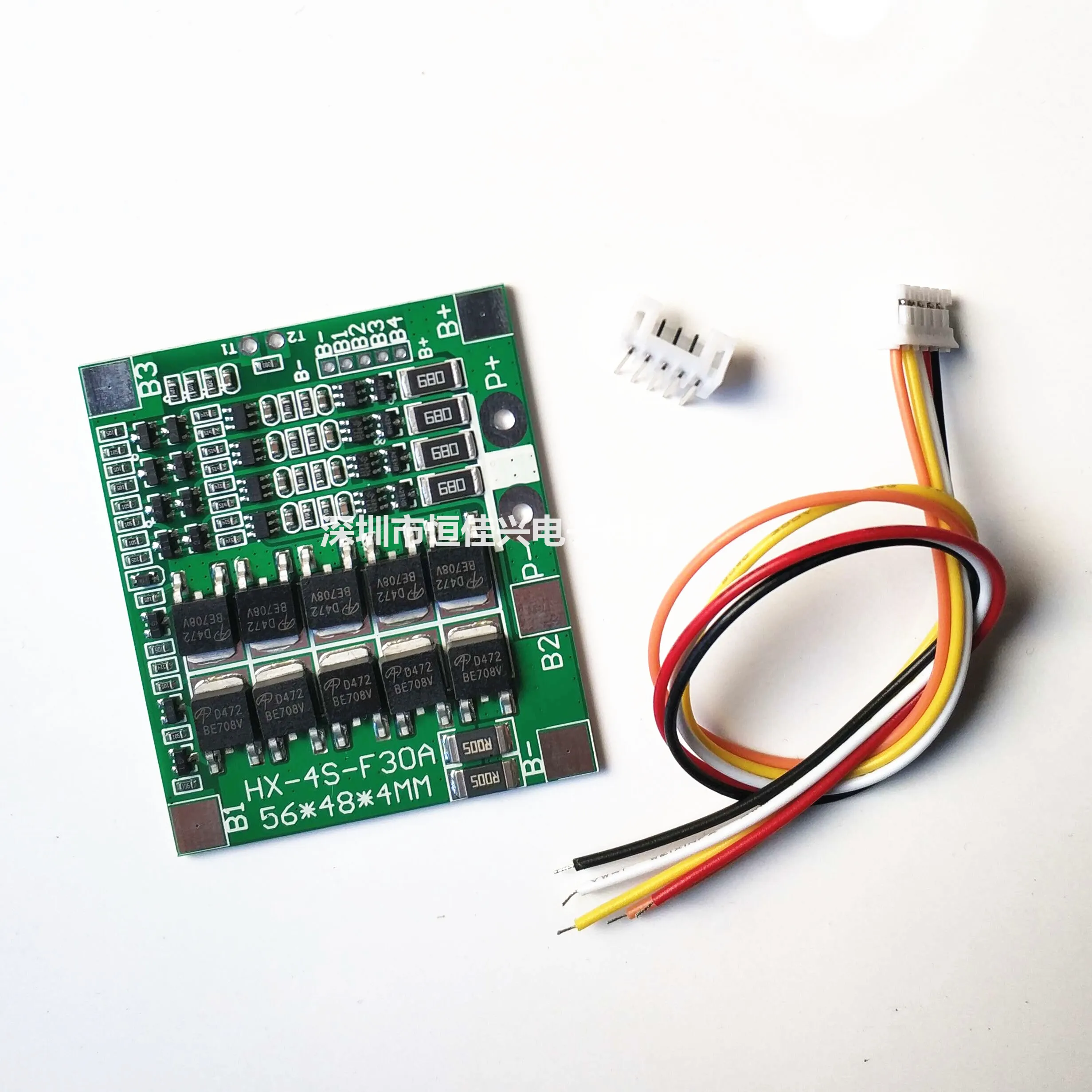 

1pcs / lot, four strings, four strings, 14.8V, 16. Protection plate 30a, discharge with 18650 battery protection plate