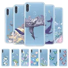 Чехол для Samsung A11, чехол для телефона Samsung M11, прозрачный мягкий чехол для Samsung Galaxy A11 M11, прозрачный защитный чехол с животными