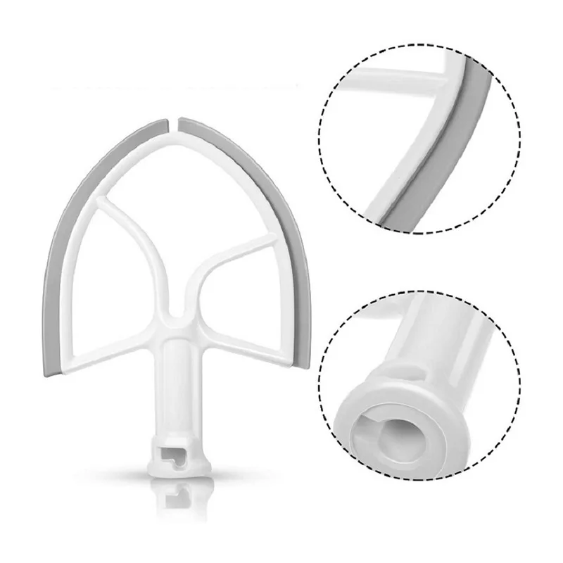 5 Quart Flex Edge Beater для кухонной миски-подъемная Подставка-миксер весло с Силиконовый