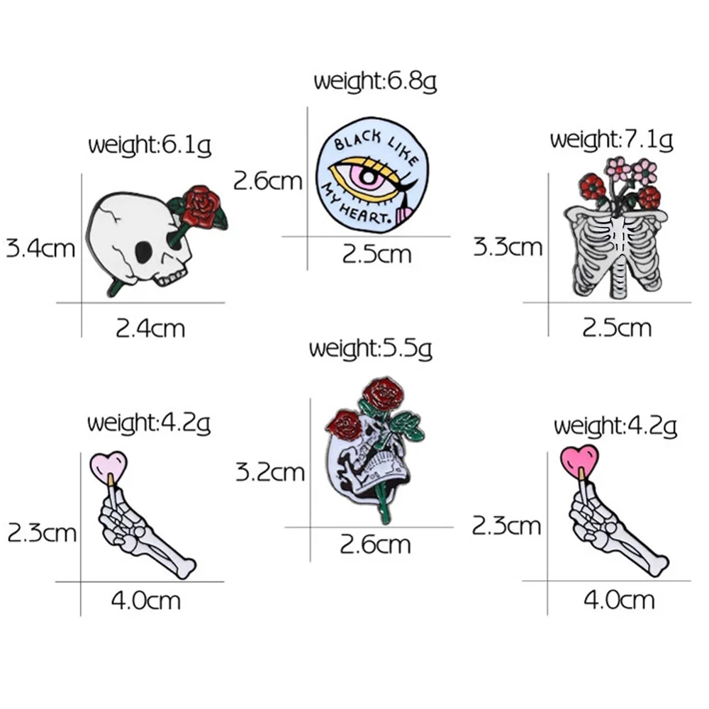 Женская/Мужская джинсовая куртка с эмалью в стиле панк
